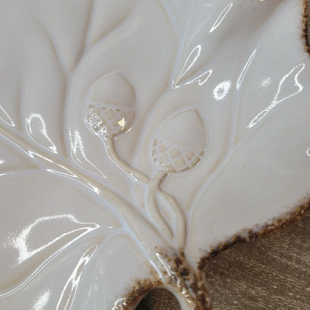 Pottery Barn Harvest Leaf 15